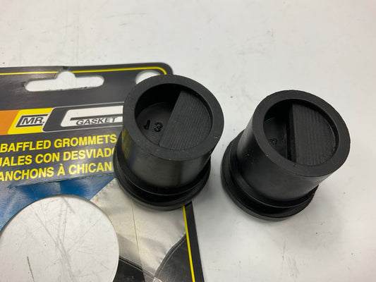 Mr Gasket 5425 Baffled Breather Grommets Black For 1-1/4'' ID Valve Cover Hole