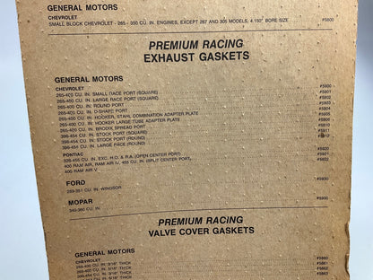 (2) Mr Gasket 5702 Cylinder Head Gaskets - BBC Big Block Chevy, 4.520'' Bore