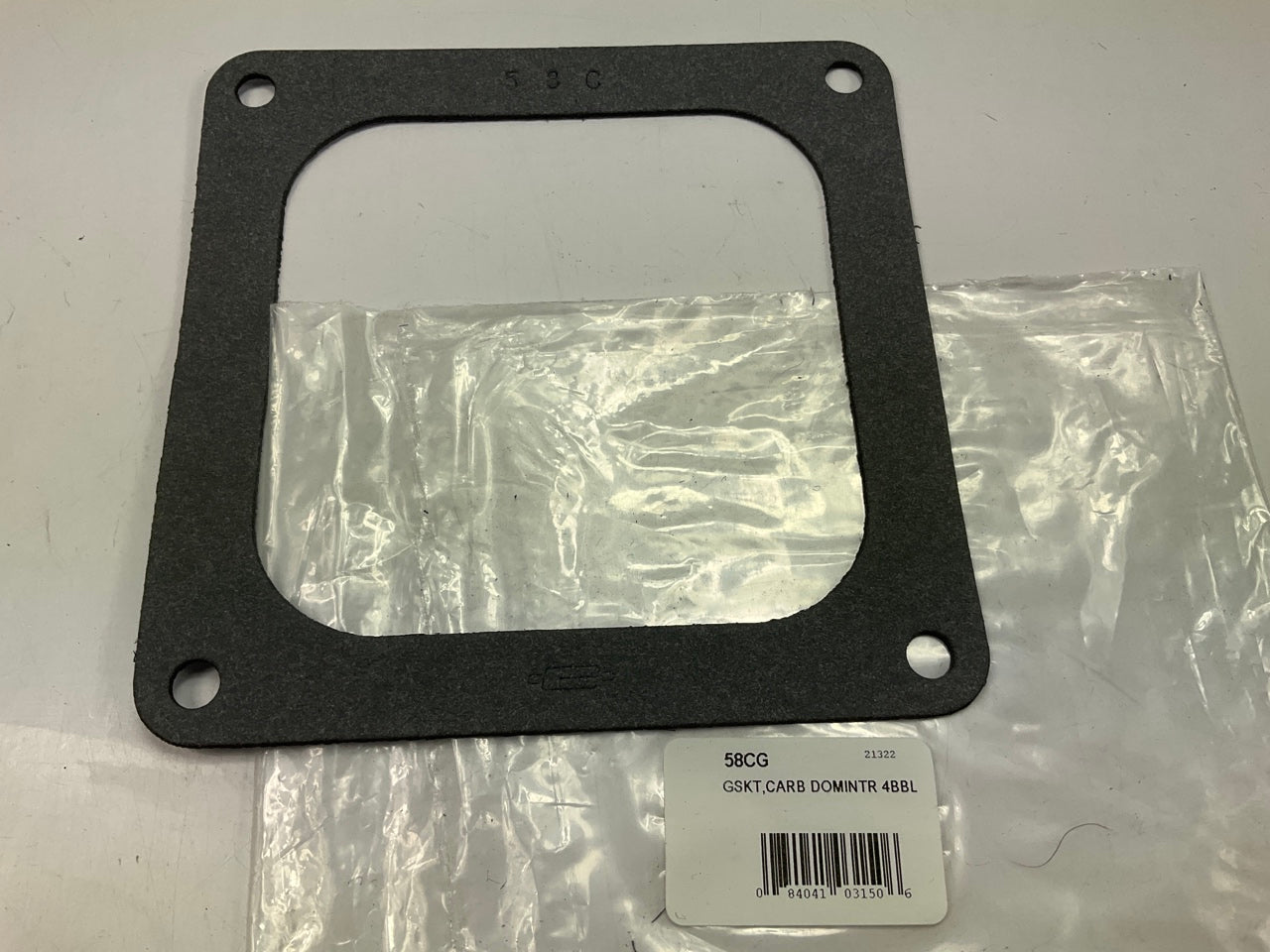 Mr. Gasket 58CG Carburetor Mounting Gasket, Open, For Holley 4500 Dominator 4BBL