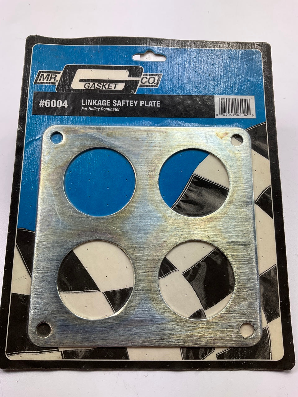 Mr. Gasket 6004 Linkage Safety Plate For Holley Dominator Carburetor