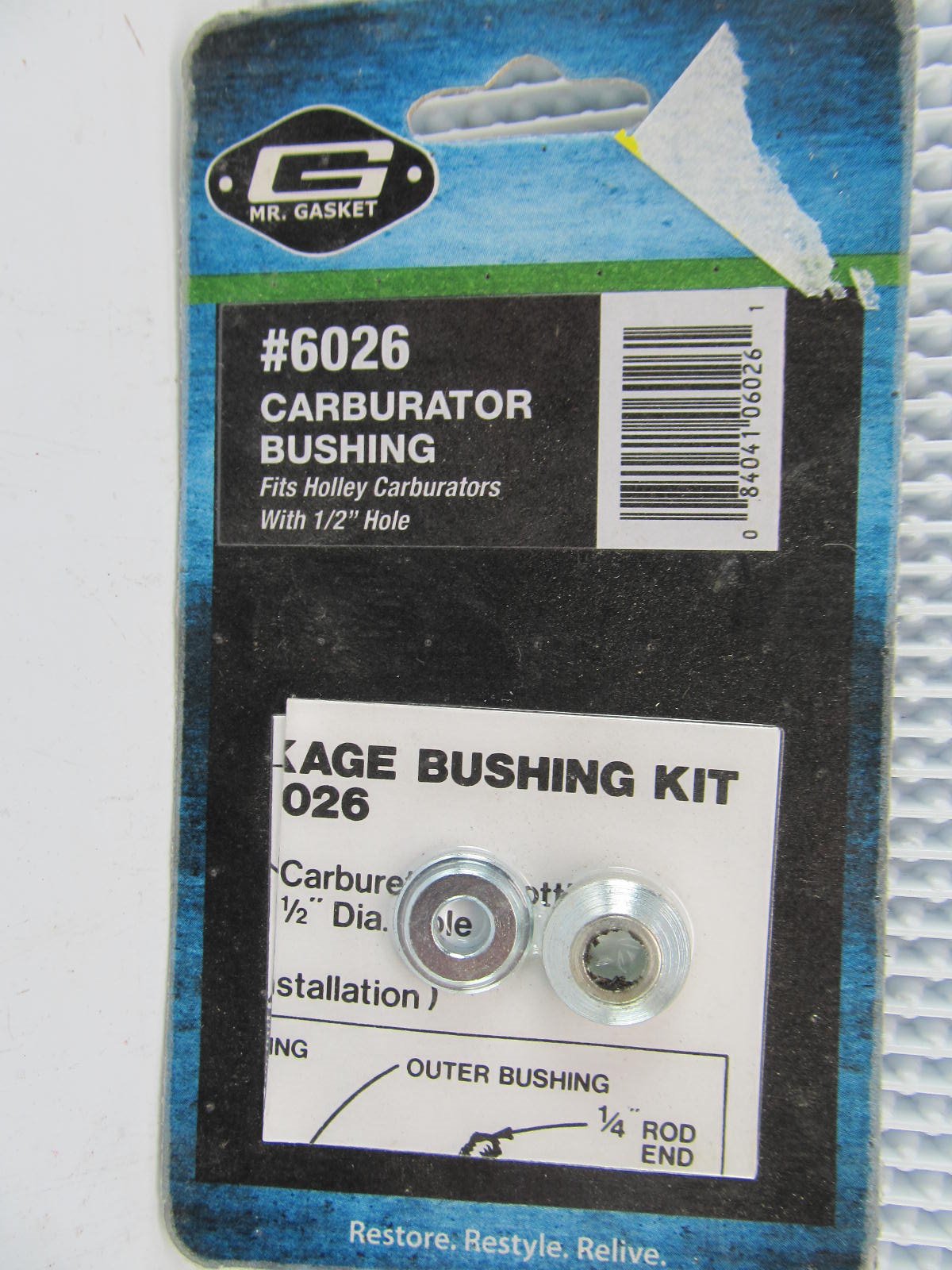 Mr Gasket 6026 Carburetor Accelerator Linkage Bushing - Holley 1/2'' (0.5'') Hole