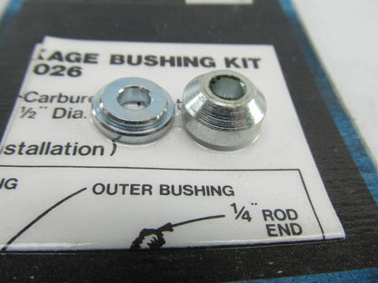 Mr Gasket 6026 Carburetor Accelerator Linkage Bushing - Holley 1/2'' (0.5'') Hole
