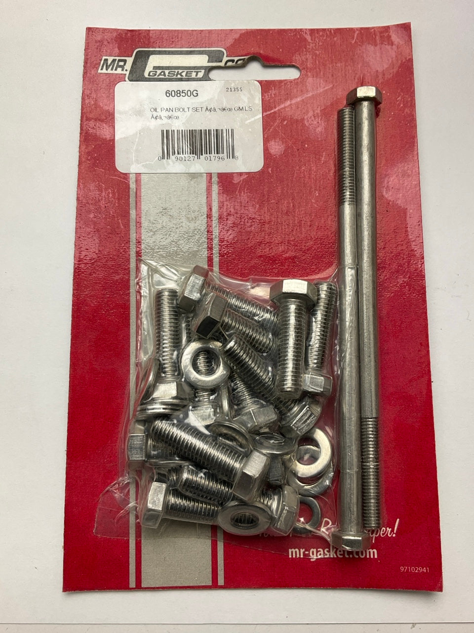 Mr Gasket 60850G Engine Oil Pan Bolt Set - M8-1.25 X 30mm - GM Chevy LS