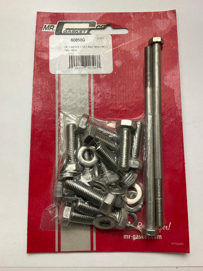 Mr Gasket 60850G Engine Oil Pan Bolt Set - M8-1.25 X 30mm - GM Chevy LS