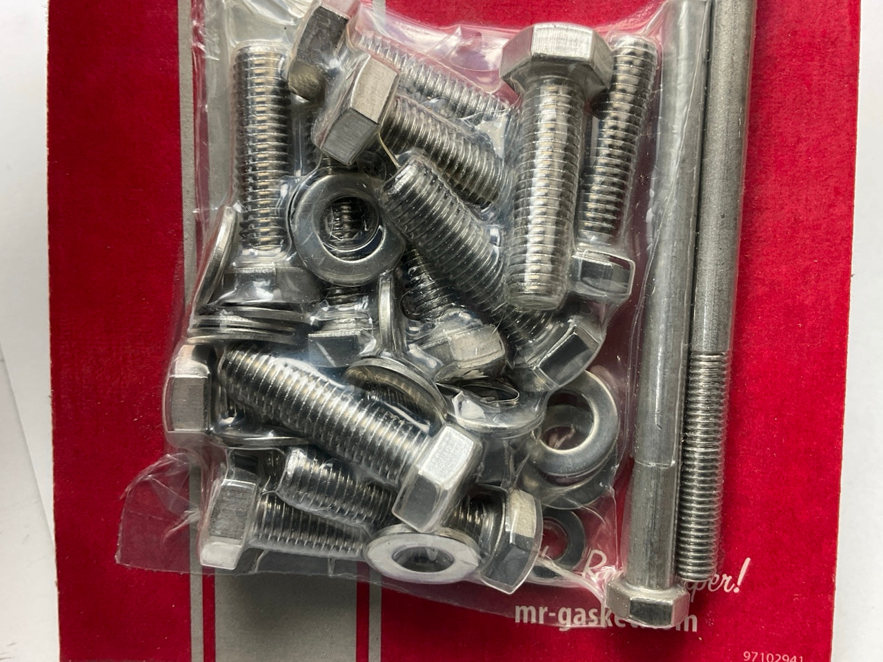 Mr Gasket 60850G Engine Oil Pan Bolt Set - M8-1.25 X 30mm - GM Chevy LS