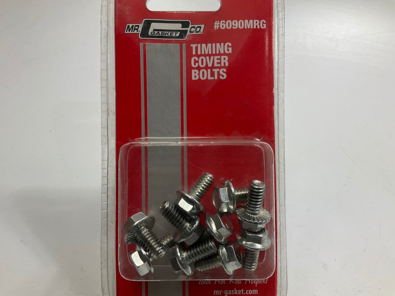 Mr Gasket 6090MRG Engine Timing Cover Bolt Set - Chevy SBC/BBC Small & Big Block