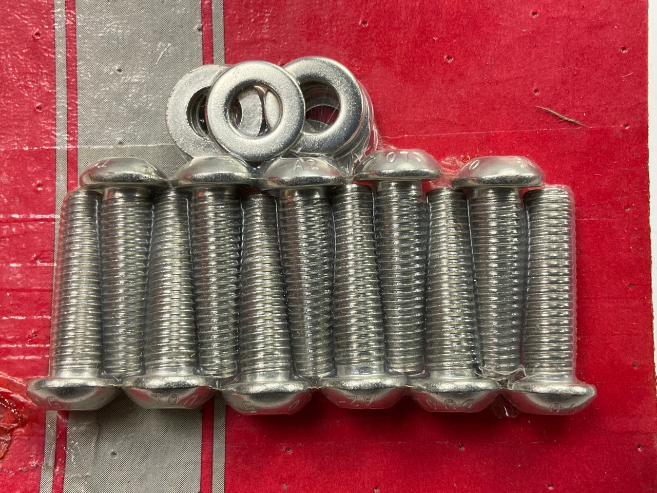 Mr Gasket 60920G Intake Valley Pan Cover Stainless Steel Bolts Set - Chevy LS
