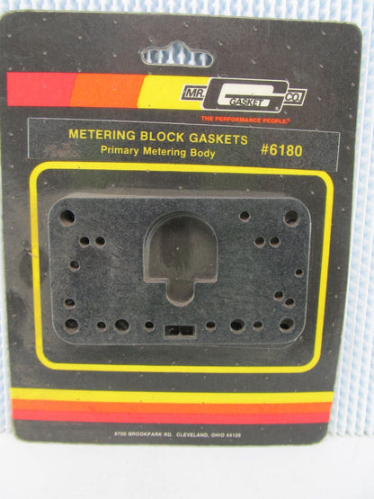 (5) Mr Gasket 6180 Primary Metering Block Gaskets For 4150 4160 4165