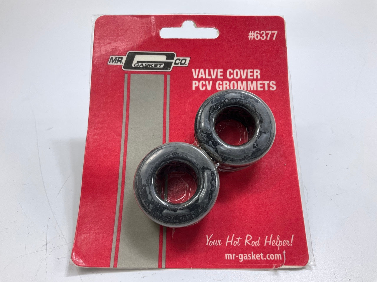 Mr Gasket 6377 PCV Valve Grommet .750 ID X 1.250 In. Openening, Pair