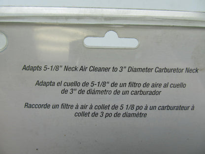 Mr Gasket 6406 Air Cleaner Adapter Ring - 5-1/8'' To 3'' Diameter