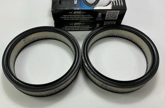 (2) Mr. Gasket 6479 Air Filter Elements - 10 Inch X 2 Inch - Paper