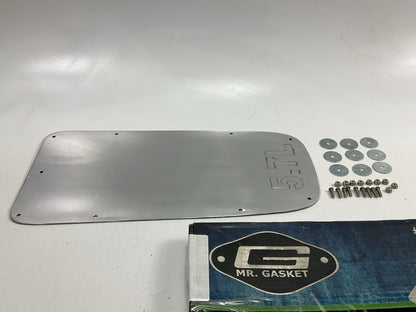 USED AS SHOWN AS-IS Chrome Engine Cover Insert Plate For 09-10 Challenger 5.7L