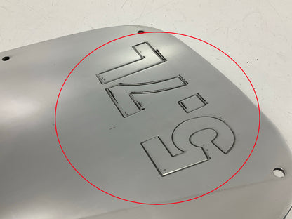 USED AS SHOWN AS-IS Chrome Engine Cover Insert Plate For 09-10 Challenger 5.7L