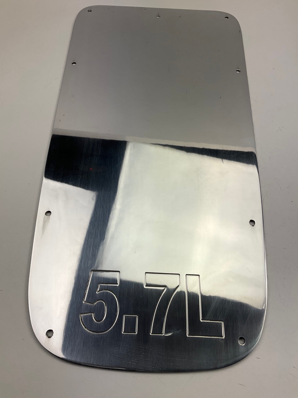 Mr Gasket 6720G Chrome Engine Cover Insert Plate For 09-10 Challenger 5.7L V8