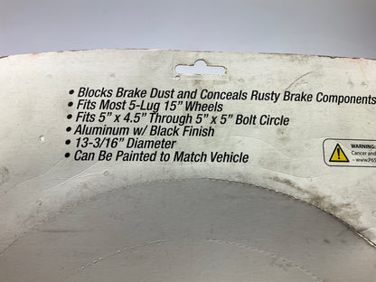 Mr Gasket Brake Dust Shield Covers 15'' Diam. 5 X 4.50''/4.75''/5.00'' Bolt Pattern