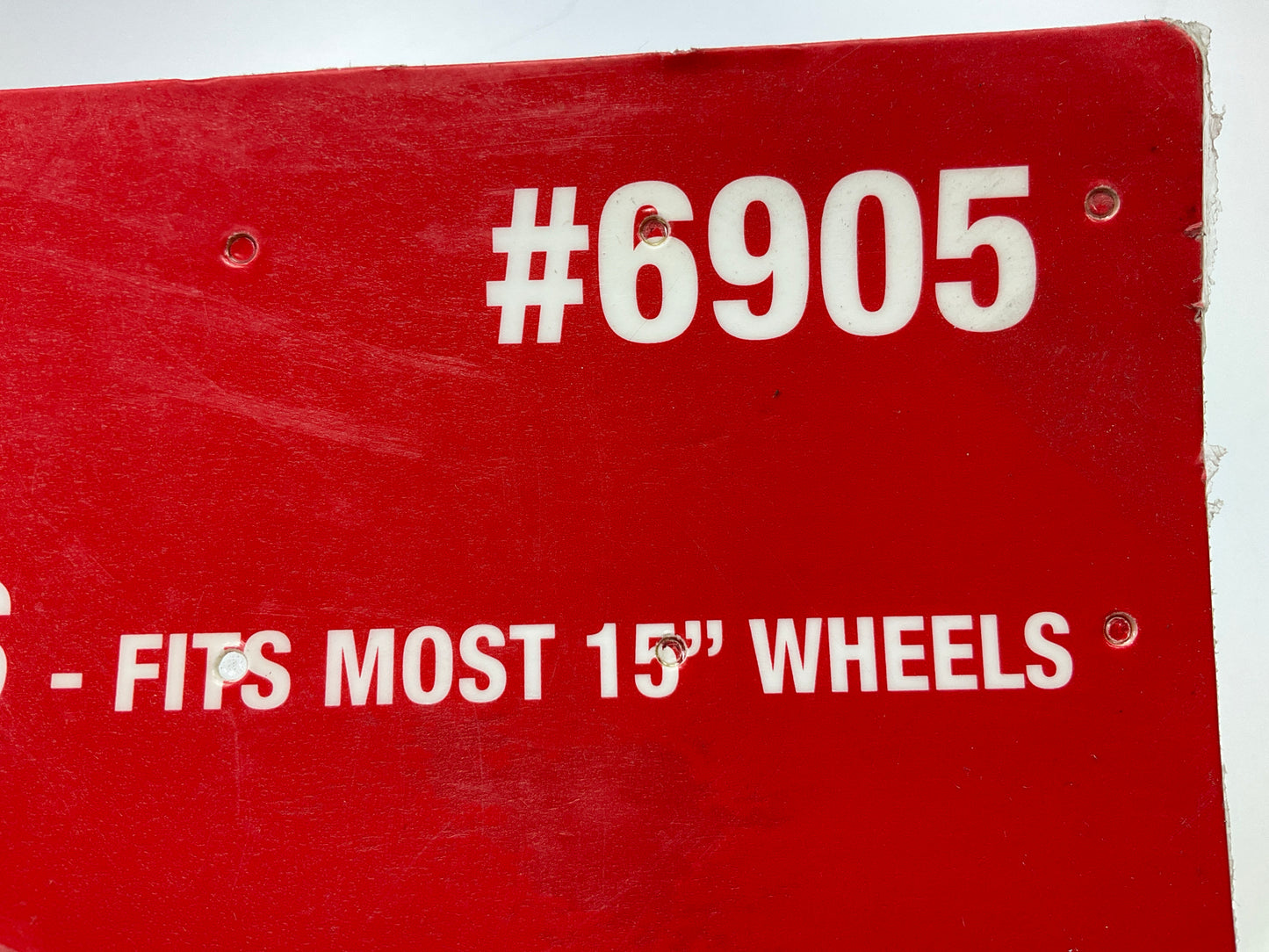 Mr Gasket Brake Dust Shield Covers 15'' Diam. 5 X 4.50''/4.75''/5.00'' Bolt Pattern