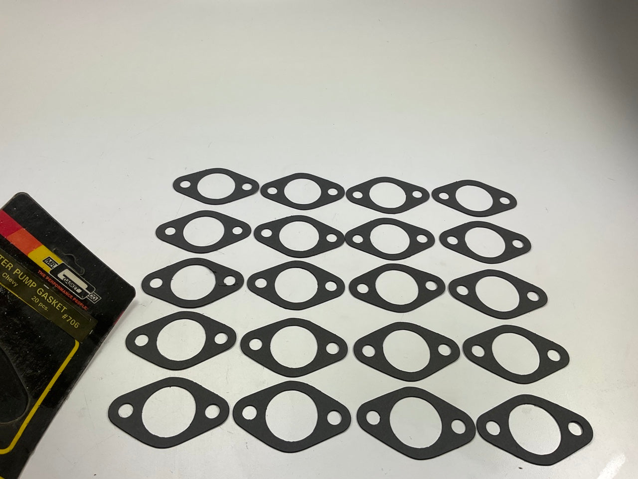 (20) Mr Gasket 706 Big Block Chevy BBC V8 Water Pump Mounting Gaskets, 20 Pack