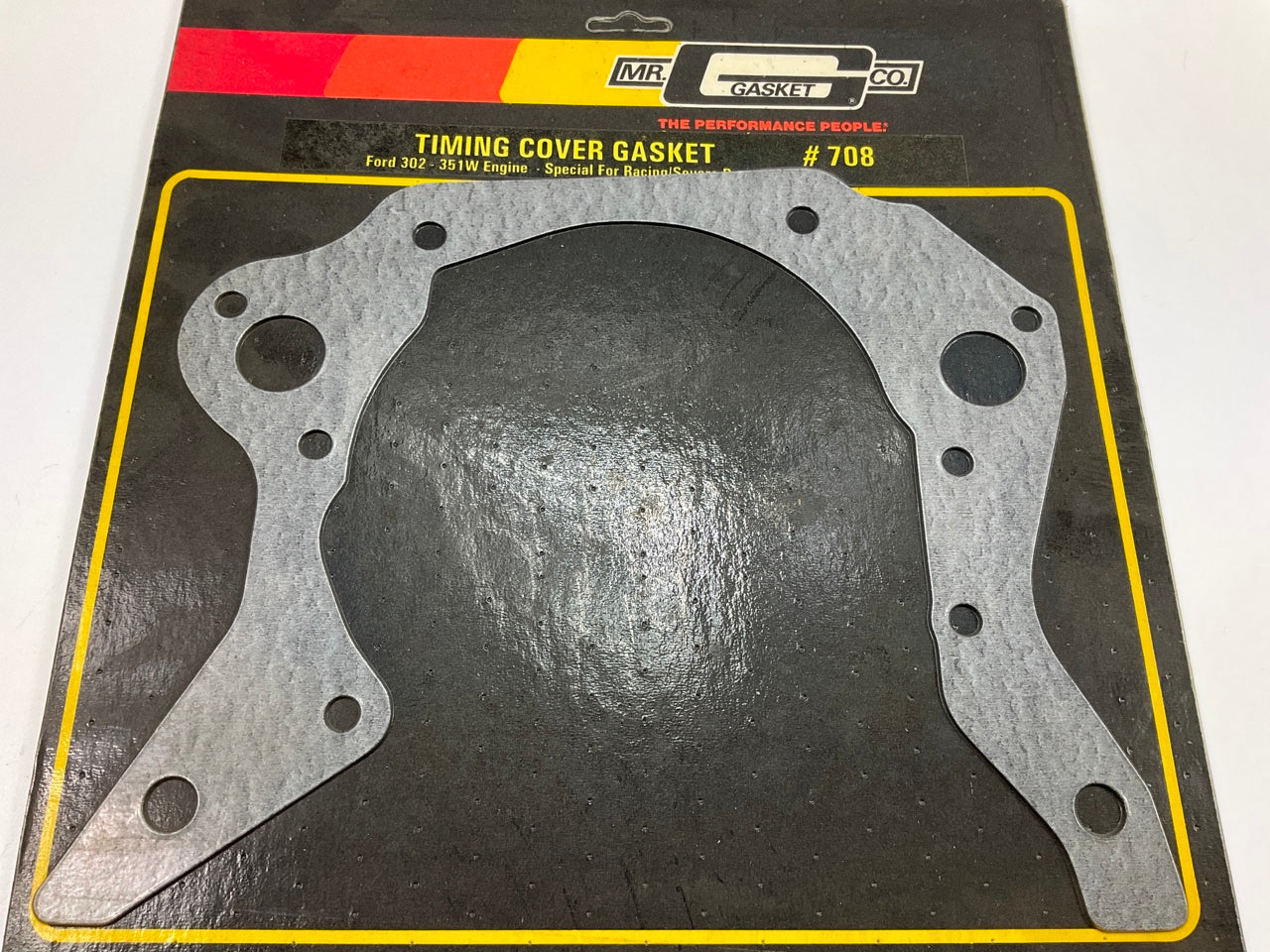 Mr Gasket 708 Timing Cover Gasket - Ford 302 351W V8