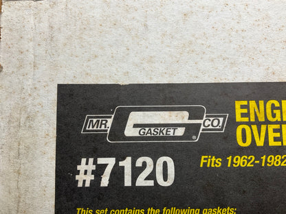 Mr Gasket 7120 Full Engine Rebuild Gasket Set - 1962-1982 SBF Small Block Ford