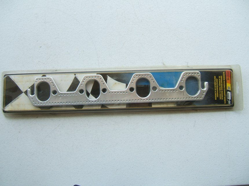 Mr Gasket 7411G Exhaust Header Gaskets - 1986-1995 Ford 302 V8  1.25''x1.75''
