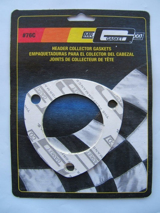 Mr Gasket 76C 2.5'' Exhaust Header Collector Gaskets, Bolt Dia. 3-1/2'', 3/8'' Bolt