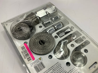 Mr. Gasket 8092 Flex-Braid S.S. Hose Sleeving Kit - 1-3/4'', 5/8'', 3/8'' And 1/4''