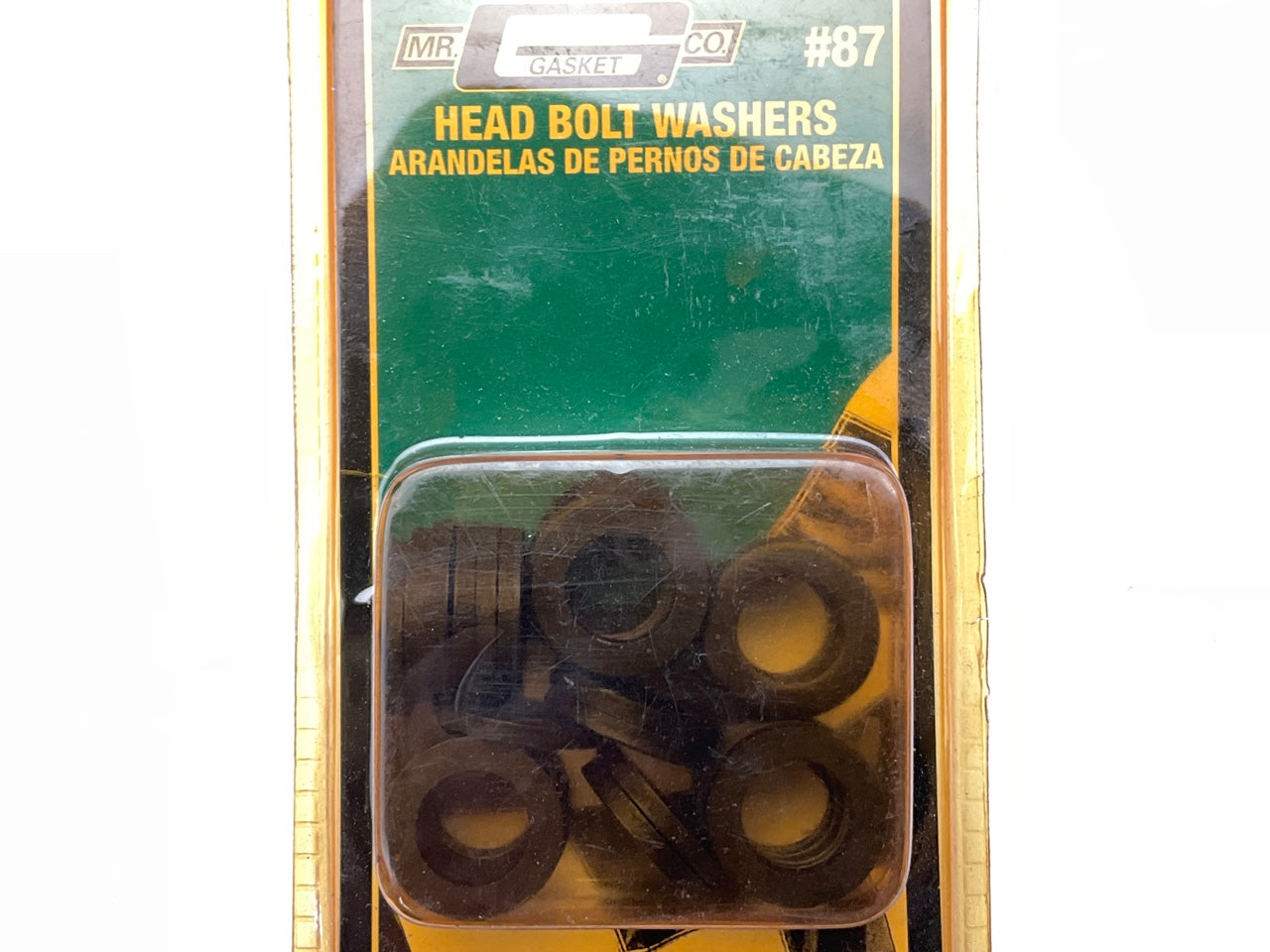 Mr Gasket # 87 Cylinder Head Bolt Headbolt Washers; 7/16'' .120'', 34 Pcs