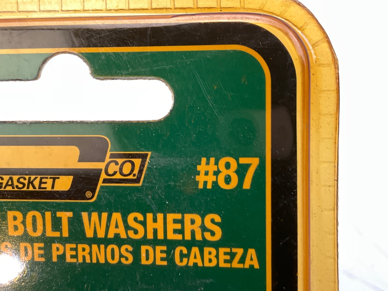 Mr Gasket # 87 Cylinder Head Bolt Headbolt Washers; 7/16'' .120'', 34 Pcs