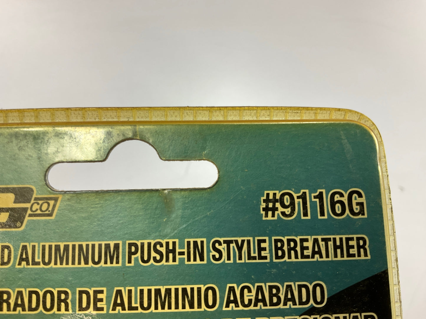 Mr. Gasket 9116G Push-in Chrome Valve Cover Breather For 1'' Valve Cover Hole