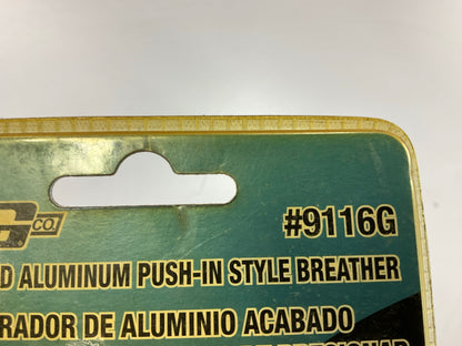 Mr. Gasket 9116G Push-in Chrome Valve Cover Breather For 1'' Valve Cover Hole