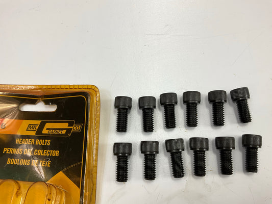 OPEN PACKAGING - Mr Gasket 916 Exhaust Header Bolts, 3/8''-16 X 3/4'' - 12 PACK
