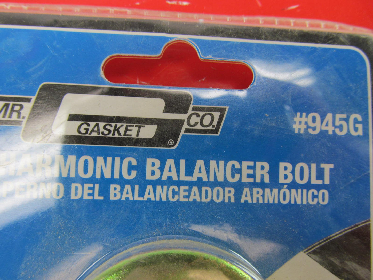Mr Gasket 945G Engine Harmonic Balancer Bolt - Small Block Chevy 283-400 V8 SBC