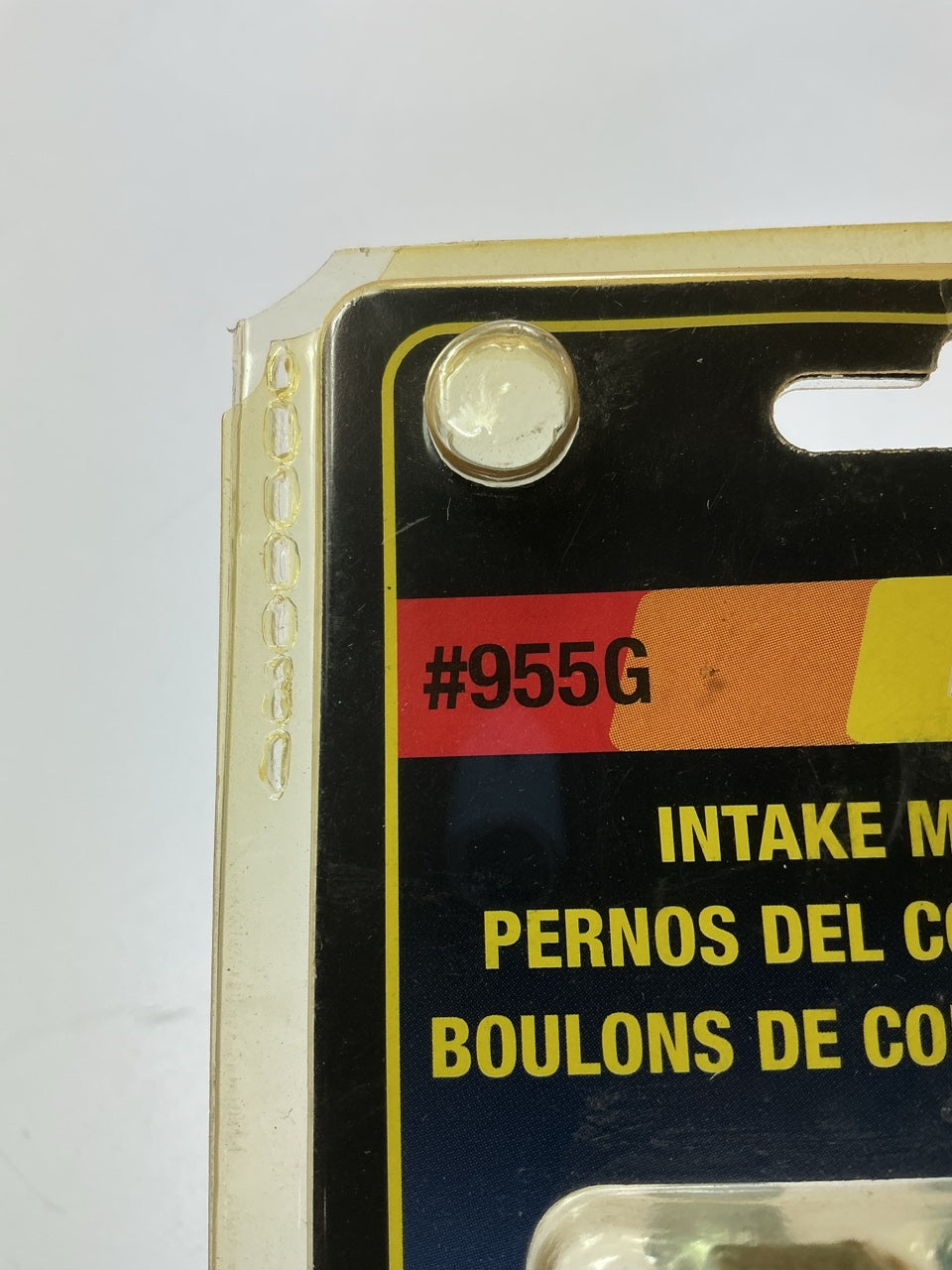 OPENED PACK Mr Gasket 955G Intake Manifold Bolts - 3/8''-16 Small Block Chevy SBC