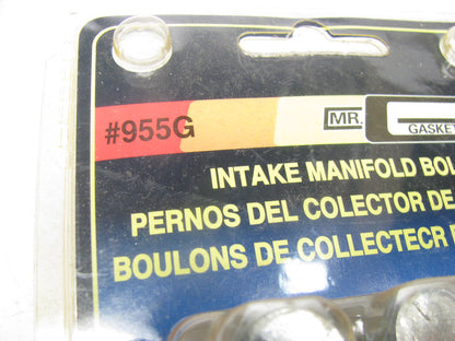 Mr Gasket 955G Intake Manifold Bolts - 3/8''-16 12/Pack