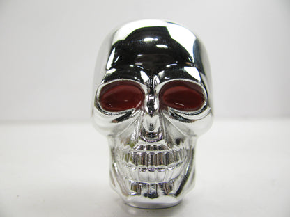 Mr Gasket 9628 Universal Chrome SKULL Shift Knob 5/16 - 1/2in.