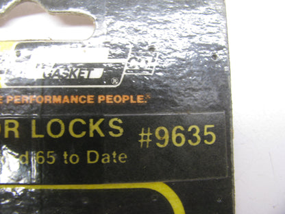 Mr Gasket 9635 Black Door Lock Knobs - 1965-up Ford, 1959-up GM