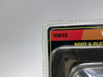 Mr Gasket 9648 Shift Boot And Plate Covers Up To 2-1/2'' - 3-1/2''