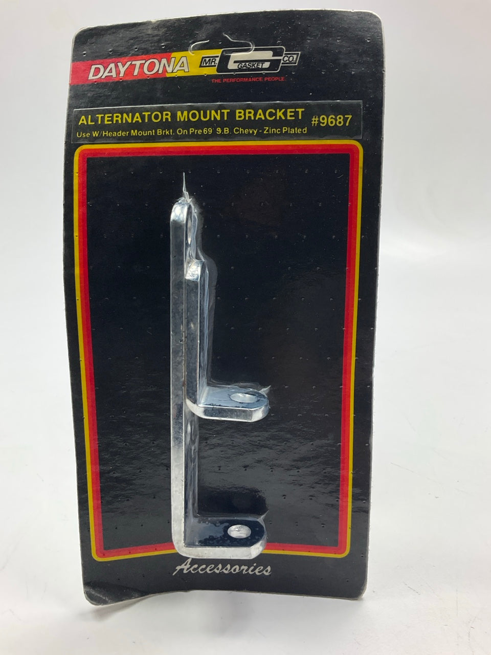 Mr Gasket 9687 Alternator Mount Bracket - Small Block Chevy SBC V8 Up To 1969