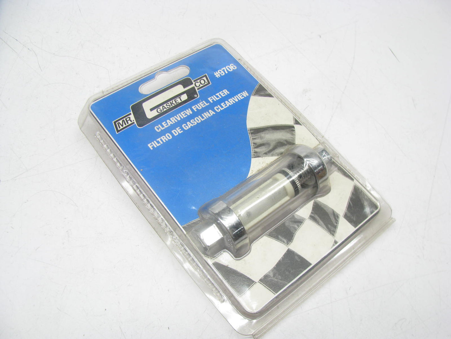 Mr Gasket 9706 Universal Clearview Fuel Filter For Carbureted Engines