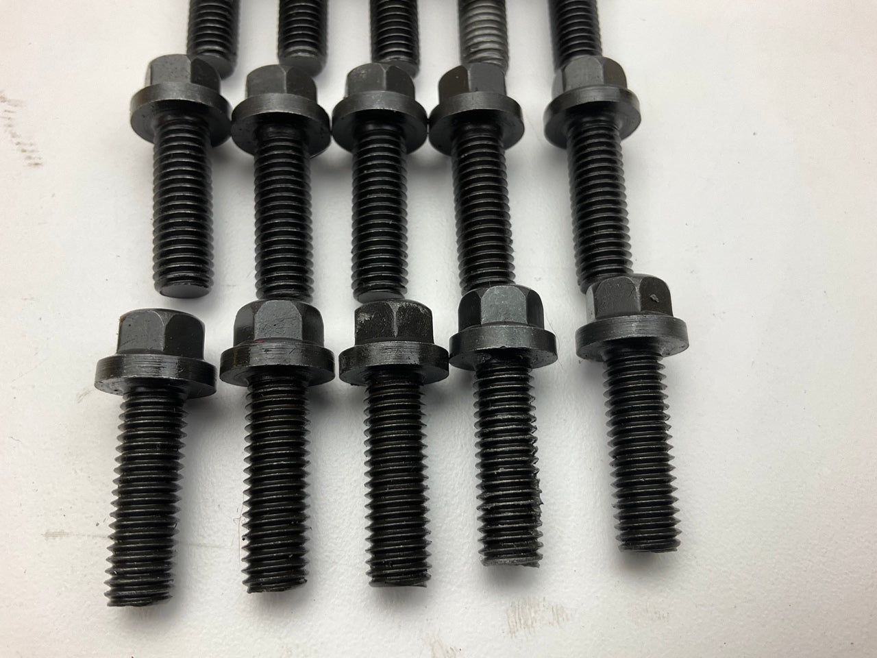 Mr. Gasket 970G Header Bolts - M8-1.25 X 25MM Hex Head - Black Oxide