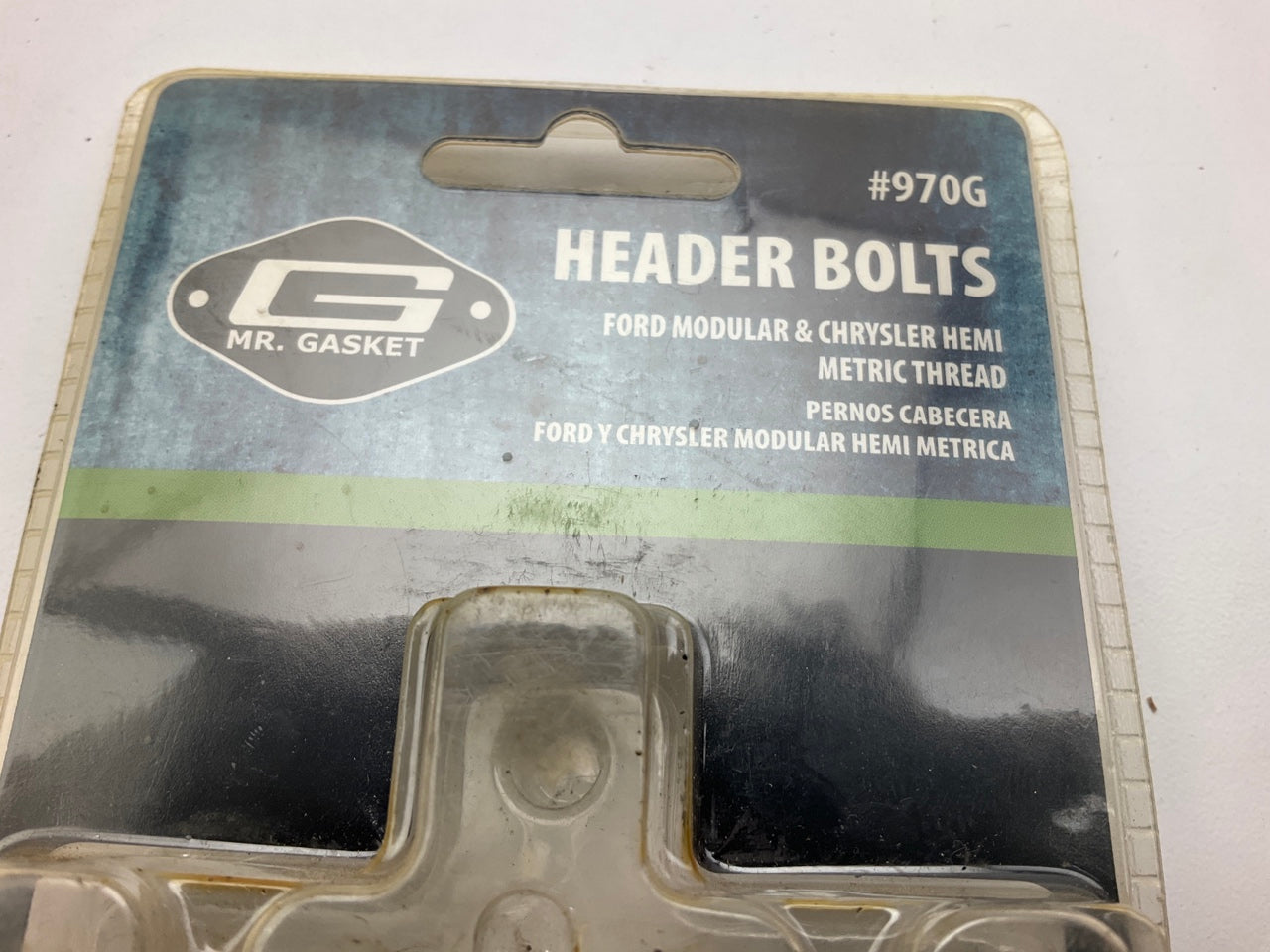Mr. Gasket 970G Header Bolts - M8-1.25 X 25MM Hex Head - Black Oxide