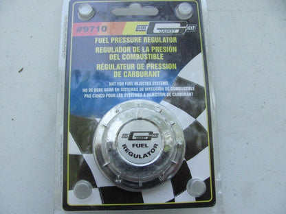 Mr. Gasket 9710 Fuel Pressure Regulator Chrome Plated 1-6 PSI