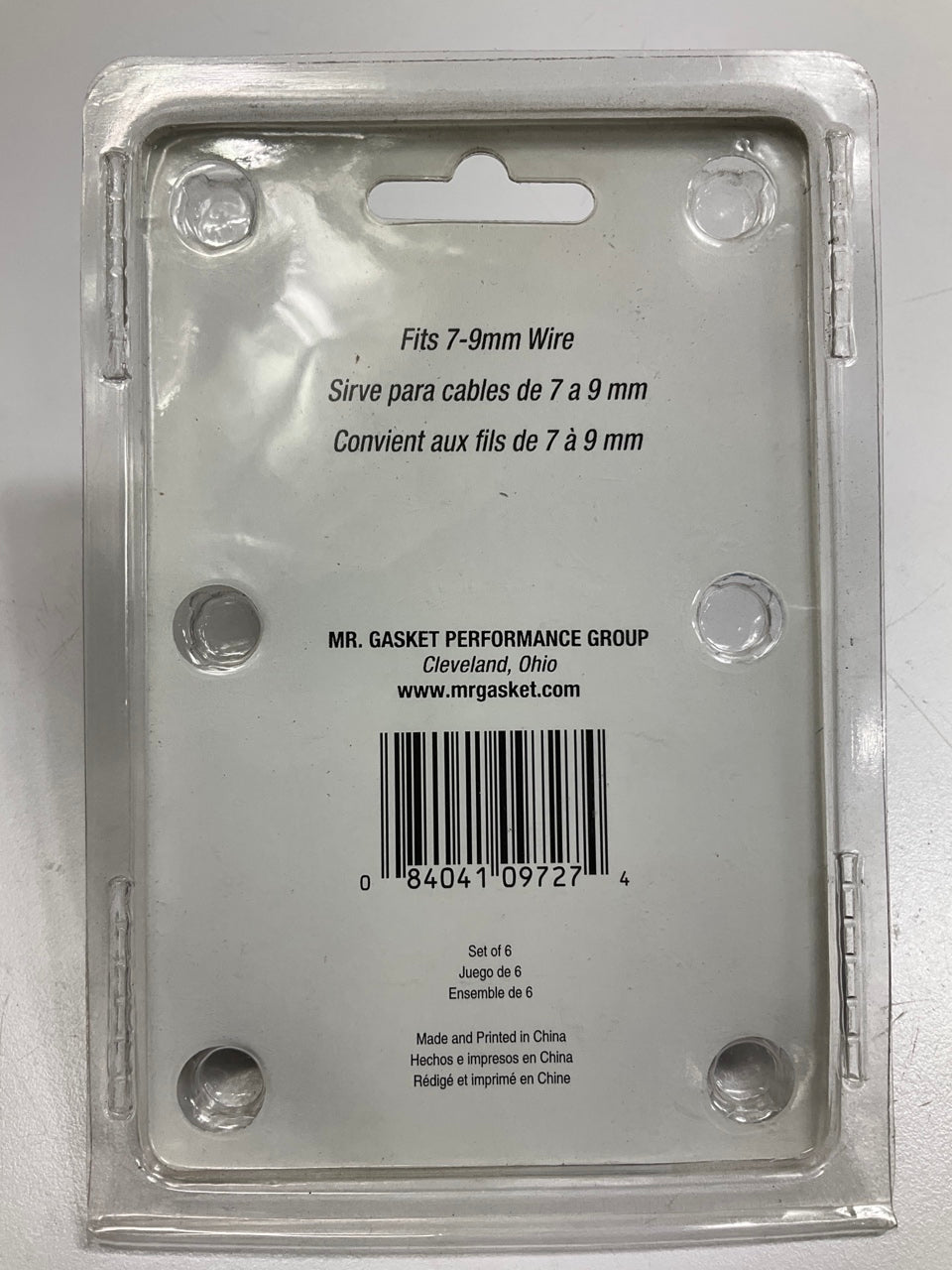 Mr Gasket 9727 Clip-On Wire Separator Loom Kit For 7-9mm Ignition Wire Cables