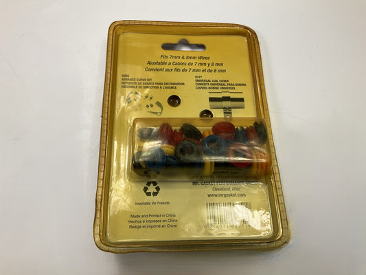 Mr. Gasket 9751 Chrome Ignition Wire Loom And Divider For 7mm & 8mm Wire