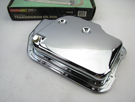 Mr Gasket 9762 Chrome Auto Trans Oil Pan - GM Turbo 400 TH400 THM400