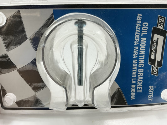 Mr Gasket 9767 Chrome Ignition Coil Mounting Bracket Holder