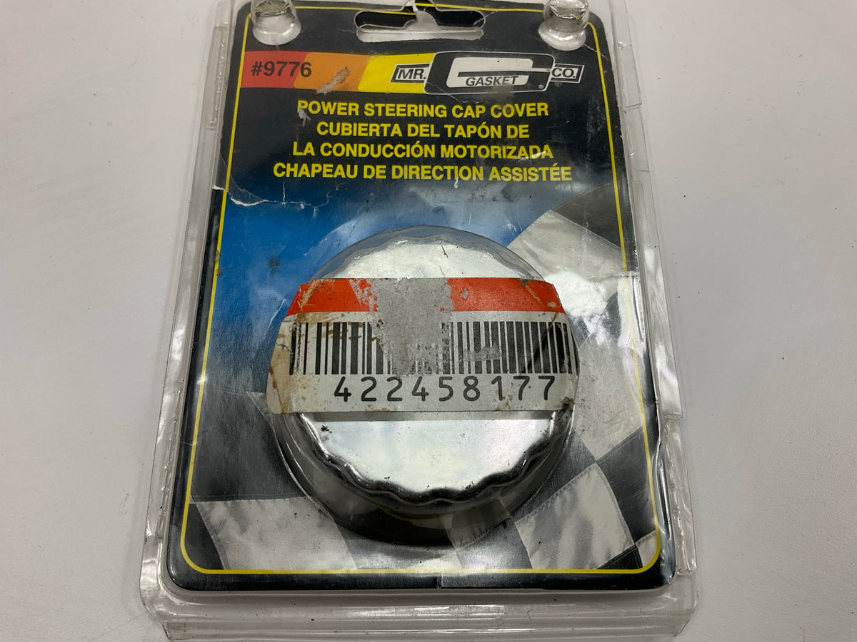 Mr. Gasket 9776 Chrome Power Steering Reservoir Cap Cover