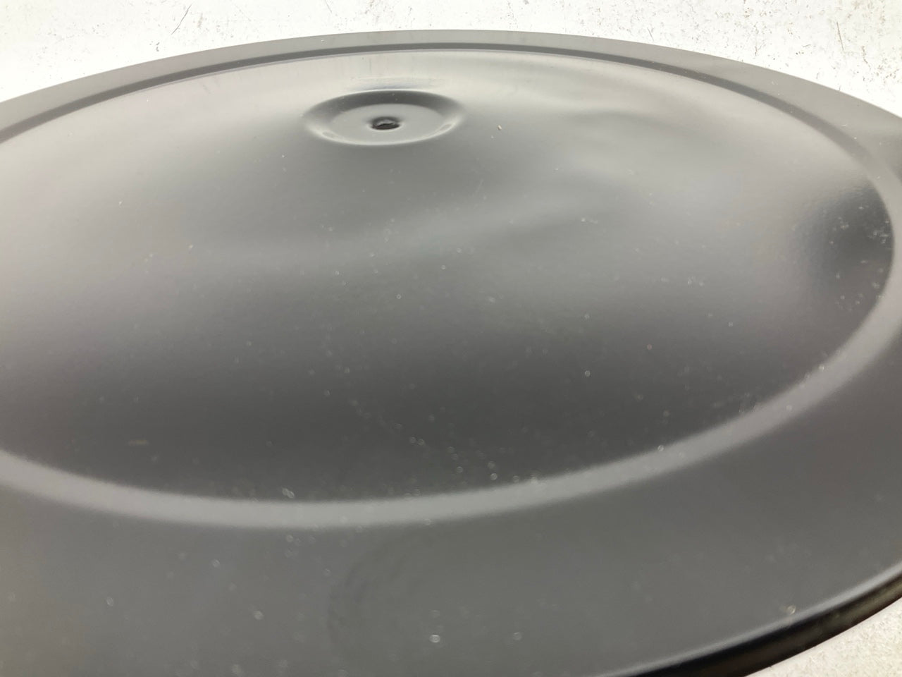 DENTED SEE ACTUAL PHOTOS MrGasket 9790BP Flat Black 14'' Competition Air Cleaner