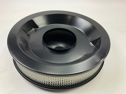 Mr Gasket 9790BP Flat Black 14'' Competition Air Cleaner