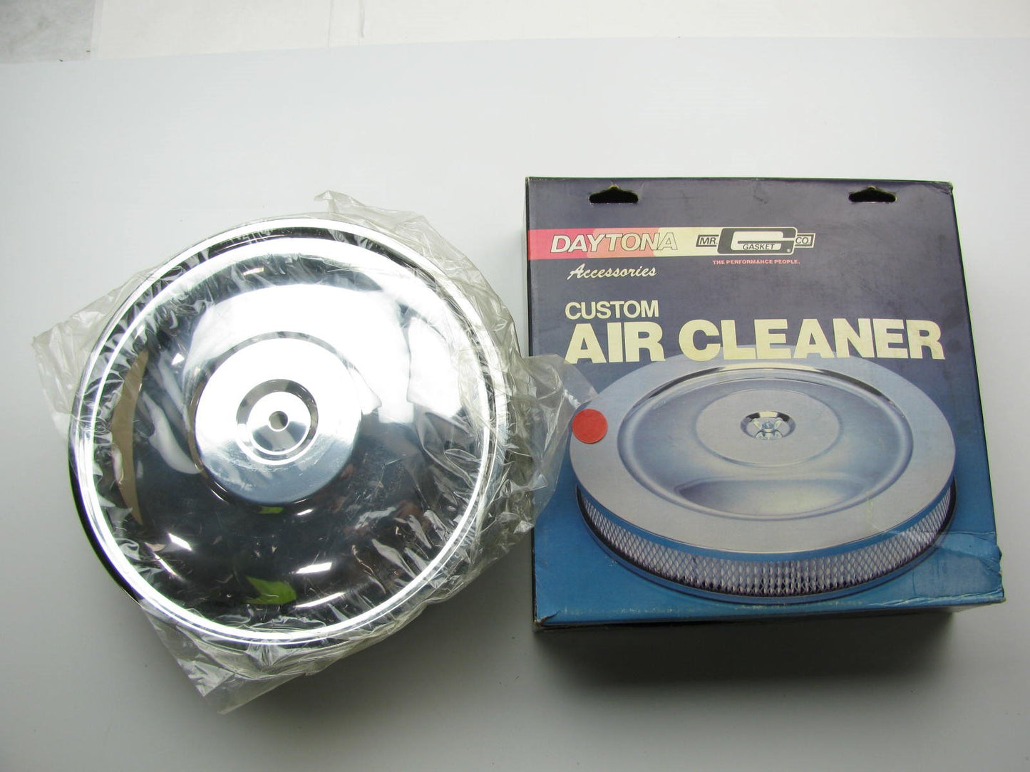 Mr Gasket 9791 Chrome Carburetor Air Cleaner Assembly - 10-inch